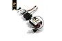 Hobby Plus CR-24 control and drive unit set including a motor, servo, and ESC/receiver combo unit on a white background.
