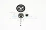 GPM HD Steel 18T/58T Pinion & Spur Gear Set w/ Black Aluminium Slipper Adapter CRA155818T-BK
