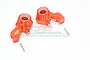 GPM Orange Aluminium Steering Hubs 2Pcs TXMS021-OR