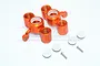 GPM Orange Aluminium Steering Hubs 2Pcs MAS021-OR
