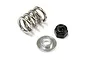 Kyosho slipper spring set for 1/10 Outlaw Rampage including a metal spring, a silver washer, and a black nylon lock nut.