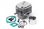 Maverick Piston and Cylinder set for Blackout MT RC engine including cylinder head, piston, gaskets, bolts, and bearings.