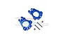 GPM Blue Aluminium Steering Hub Carriers (C-Hub) 2Pcs LU4019-B