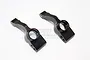 GPM Black Aluminium Rear Hub Carriers 2Pcs SLA022-BK