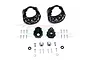 GPM Black Aluminium Pendulum Portal Axle Weights w/ Outer Portal Hubs 4Pcs TRX4023A-BK