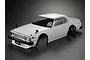 Killerbody 1/10 1980 Skyline Hardtop 2000 Turbo GT-ES Body Shell Set - White 48676