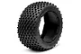 HPI 4.7/5.5" Baja 5B Rear Dirt Buster Medium Compound Baja Tyres 2Pcs 4834