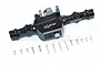 GPM Black Aluminium Rear Gearbox Housing Set for Traxxas TRX-4 TRX4013-BK