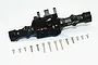 GPM Black Aluminium Rear Gearbox Housing w/o Cover for Traxxas TRX-4 TRX4013B-BK