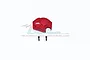 GPM Red Aluminium Main Gear Cover SCX24038GC-R