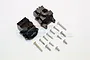 GPM Black Aluminium Front Gearbox Case XO012-BK