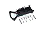 GPM Black Aluminium Front Gearbox Mount XO012A-BK