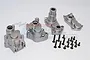 GPM Grey Silver Aluminium Transmission Case RR038-GS