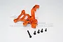 GPM Orange Aluminium Steering Bell Crank Support TXM048C-OR