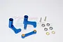 GPM Blue Aluminium Steering Bell Crank/Drag Link Assembly RUS048-B