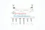 GPM Silver Aluminium Servo Mount UDR024-S