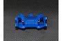 GPM Blue Aluminium Front Arm Bulkhead RUS008-B