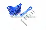 GPM Blue Aluminium Motor Mount w/ Heat Sink Fins 2Pcs UDR018-B