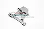 GPM Grey Silver Aluminium Rear Body Post Mount ERV031-GS