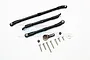 GPM Black Aluminium Hi-Torque 25T Servo Horn w/ Servo Saver & Adjustable Steering Linkages 4Pcs SCX2160M-BK
