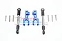 GPM Blue Aluminium Front Sway Bar Arms w/ Stainless Steel Turnbuckles 4Pcs UDR312FS-B