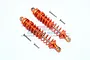 GPM Orange Aluminium 102mm Front Adjustable Shocks 2Pcs MAG102F-OR-OR