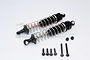 GPM Black Aluminium 95mm Rear Adjustable Shocks 2Pcs TT2B095R-BK-S-BEBK