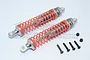GPM Grey Aluminium 105mm Adjustable Shocks 2Pcs RR13105F/RP-GS-OR