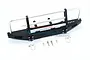 GPM Black Aluminium Front Brush Guard Bumper w/ D-Rings TRX4330FE-BK-S