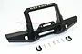GPM Black Aluminium Front Bumper w/ D-Rings Set TRX4330FA-BK