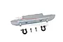 GPM Silver Aluminium Front Bumper w/ D-Rings SCX3330F-S