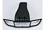A black Killerbody 1/10 scale short course truck front bumper featuring a tubular bar design and a wide mounting plate with screw holes.