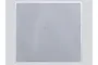 A square sheet of stainless steel mesh with a fine honeycomb pattern, displayed against a plain light grey background.
