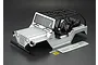Killerbody 1/10 Crawler Warrior Silver Painted Body Shell w/ Light Bucket Assembly 48443