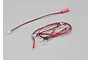 Killerbody LED unit set for RC cars featuring five white 5mm LEDs wired together with red and black cables and connectors.