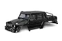 Traxxas TRX-6 Mercedes Benz G 63 AMG 6x6 Black Painted Body Shell w/ Scale Parts 8825R