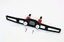 GPM Black Aluminium Front Bumper w/ Springs SCX2330FA-BK