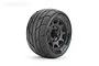 Jetko 1/10 St 2.8 Ex-Super Sonic Tyres On Black Claw Rims w/ Medium Soft Inserts, 12mm, Narrow 2Pcs JKO2704CBMSGNB1