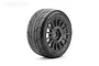 Jetko 1.9" GT Evolution Super Soft Tyres on Black Claw Rims - Glued Wheels 4Pcs JKO3203CBSSG