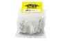 Yeah Racing stainless steel screw set for Axial Capra in a clear plastic bag with a yellow header card.
