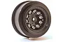 A single black RPM Revolver short course RC wheel rim shown from a three-quarter angle against a white background.
