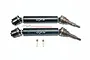 GPM Black Hardened Steel & Aluminium Front Universal CVD Drive Shafts 2Pcs SXO1280FH-BK