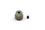 Yeah Racing Hard Coated Aluminium 16T 0.6Mod Pinion Gear MG-06P16T