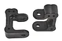 A pair of black RPM heavy duty caster blocks for ECX Boost RC vehicles, shown from different angles against a white background.