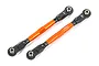 Traxxas Orange Aluminium Turnbuckles Set 2Pcs 8948A