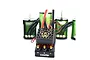 Castle Creations Copperhead 10 ESC and brushless motor combo featuring a black ESC with a snake logo and green motor housing.