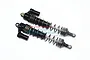 GPM Black Aluminium 135mm Front L-Shape Piggyback Spring Shocks 2Pcs UDR135F/L-BK-BEBK