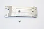 GPM Racing silver aluminium rear suspension tie bar for RC cars with a small metal screw included.
