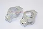 GPM Silver Aluminium Front Steering Hub Carriers (C-Hubs) 2Pcs TXM019-S