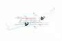 GPM Silver Aluminium Front Bumper w/ D-Rings Set TRX4330FF-S